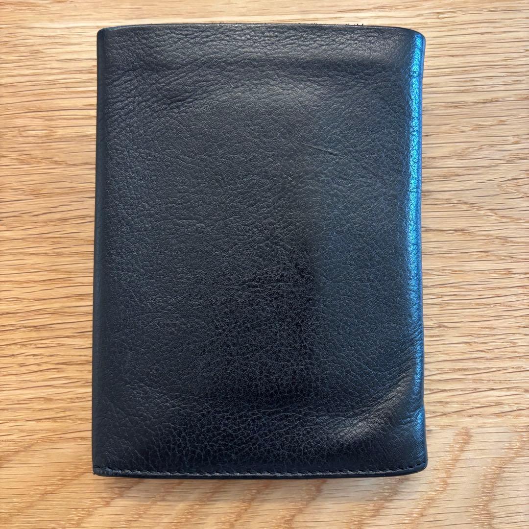 IL BISONTE ブラック 二つ折り財布