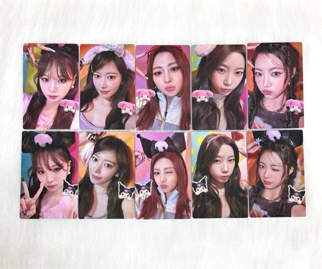 ルセラフィム DIFFERENT メロクロ盤 トレカ コンプ セット