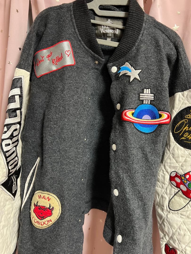 vivienne westwood MAN♡ブルゾン♡スタジャン♡ワッペン