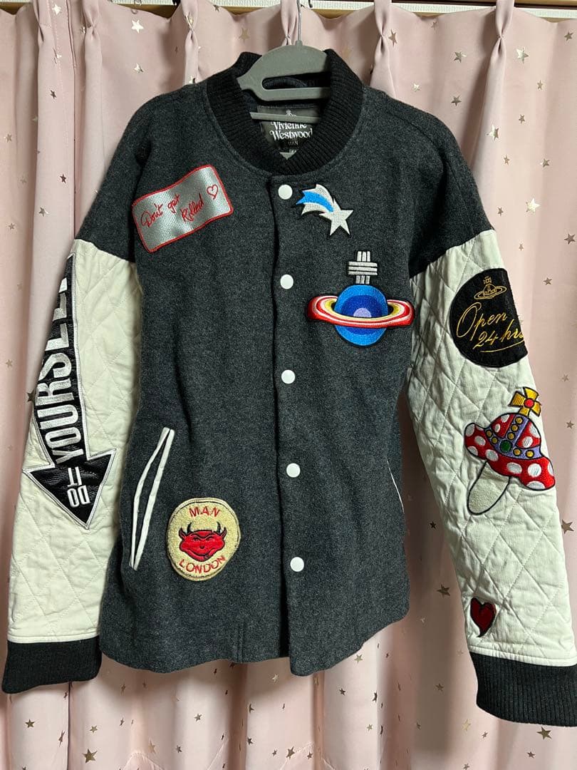 vivienne westwood MAN♡ブルゾン♡スタジャン♡ワッペン