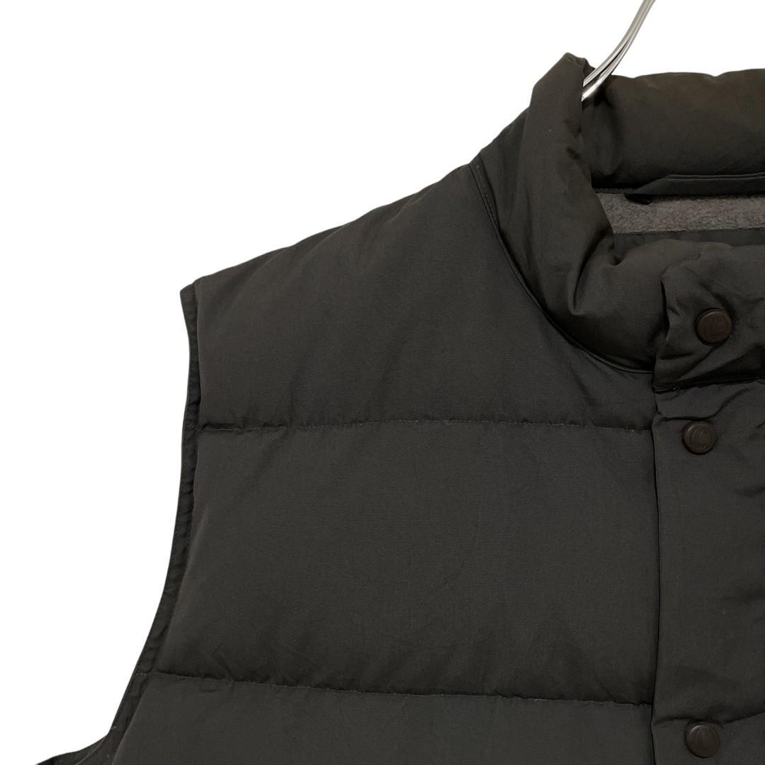 【Cabela's】 裏地フリース ロゴ刺繍グースダウンベスト グレー 2XL