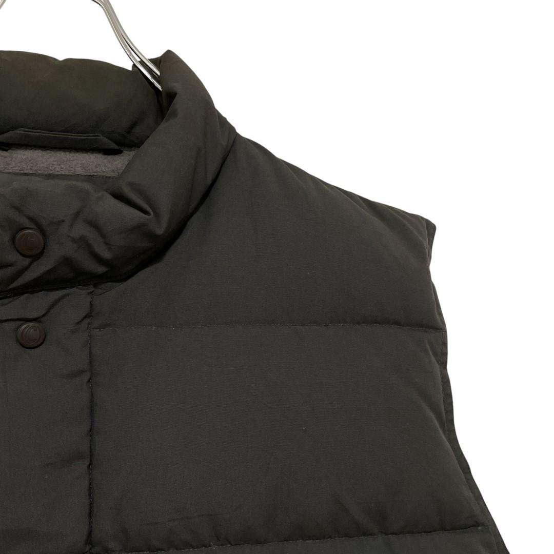 【Cabela's】 裏地フリース ロゴ刺繍グースダウンベスト グレー 2XL