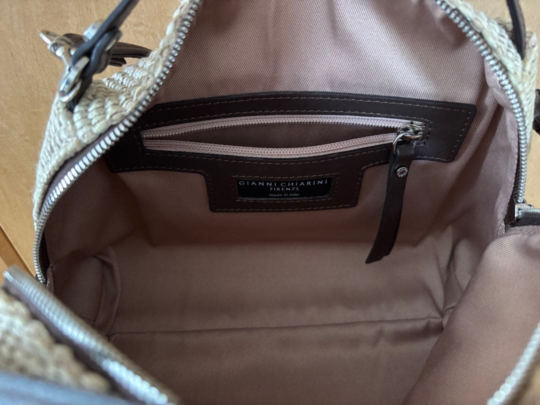 GIANNI CHIARINI ジャンニキアリーニ ハンドバッグ かごバッグ