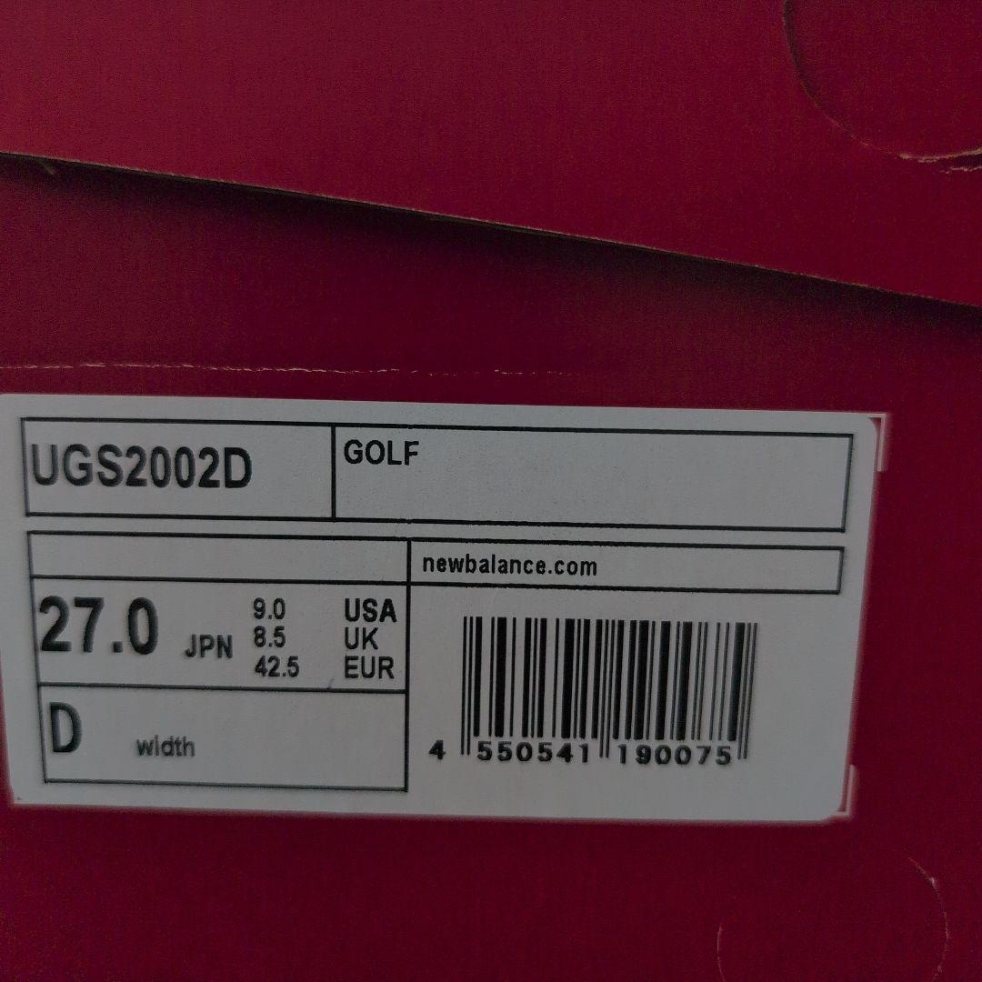 92 New Balance UGS2002D ゴルフシューズ 27.0cm