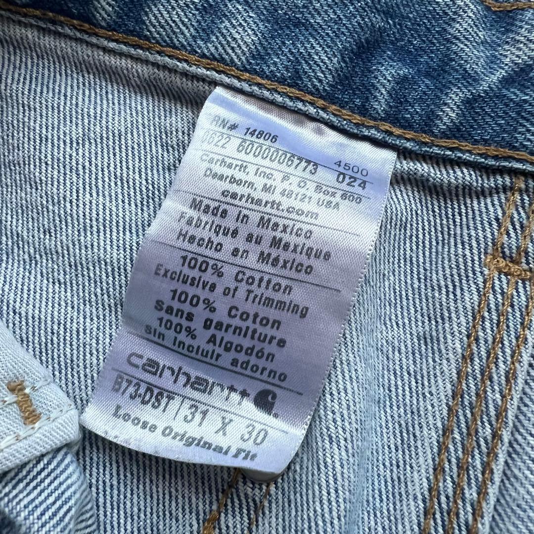 00s Carhartt カーハート ダブルニー デニムペインター グランジ