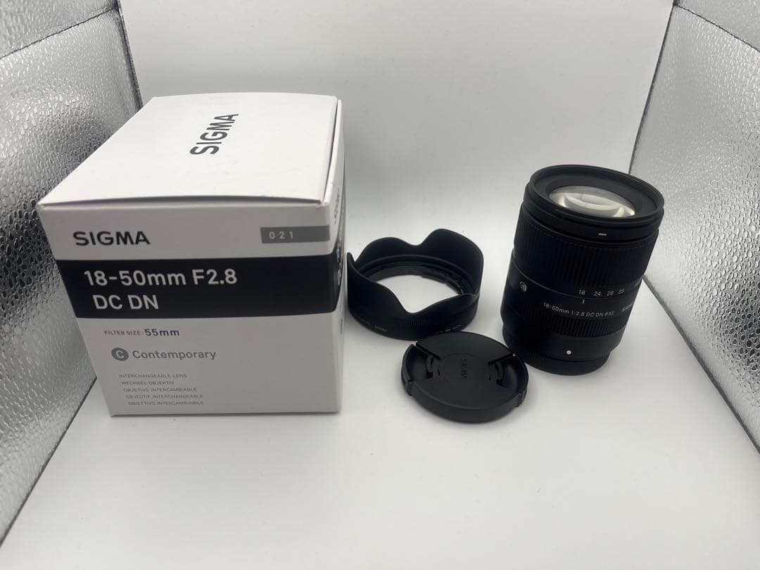 【美品】SIGMA 18-50mm F2.8 DC DN Xマウント