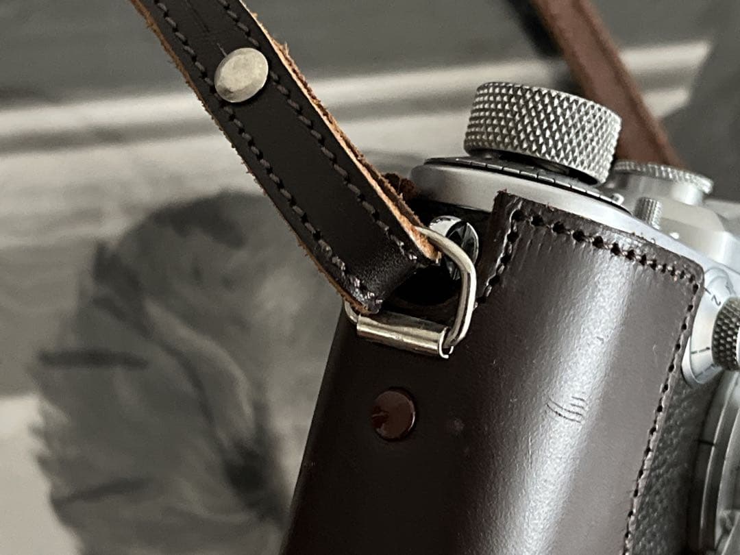 ライカ　III型用　本革カメラケース