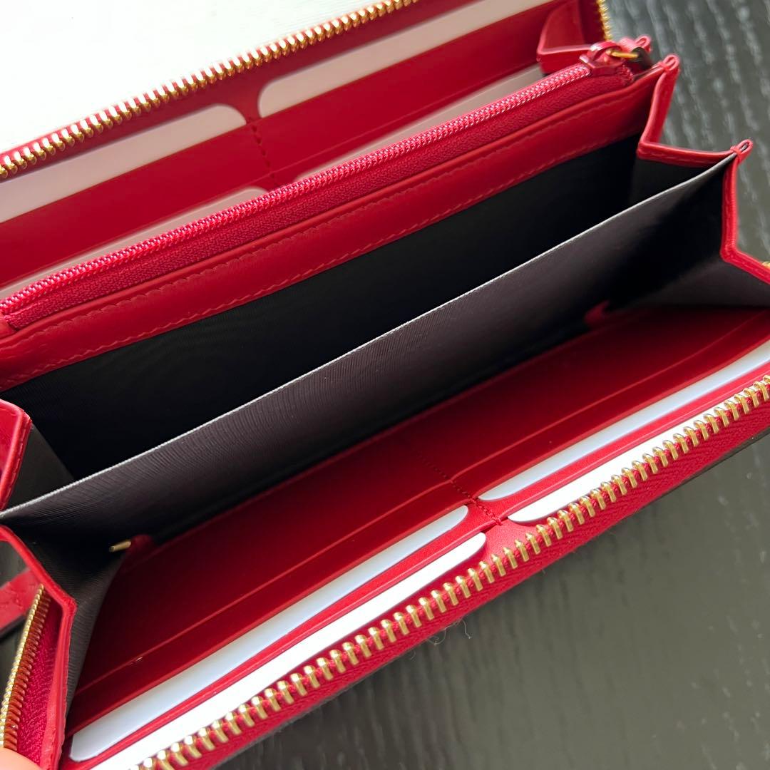 ベ*た様 新品正規品　グッチ GG 長財布 ファスナー 新品 レディース ベージ