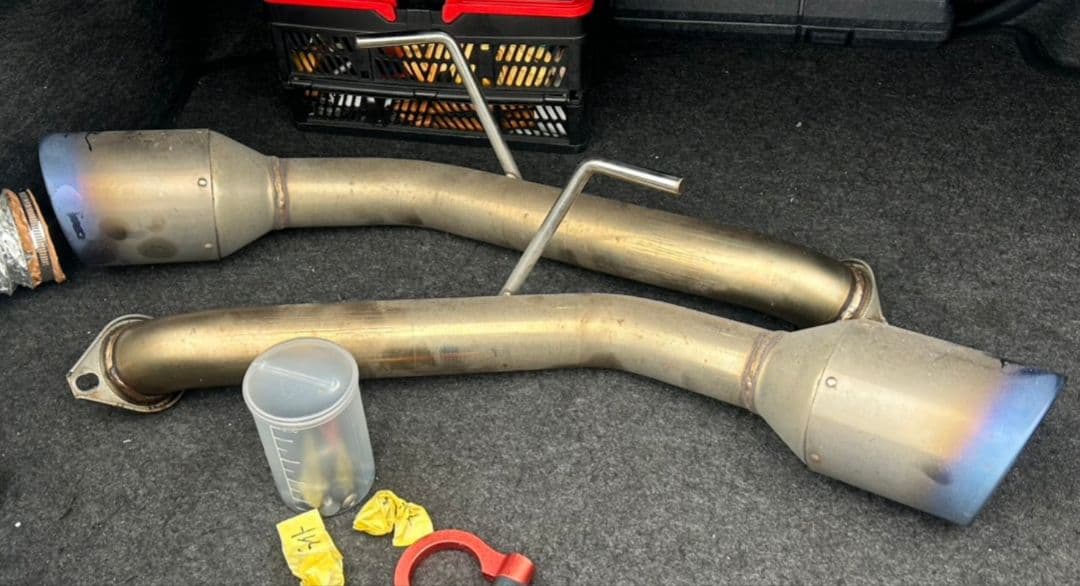 スリーキャッツマフラー 【チタンテール 】早い者勝ち