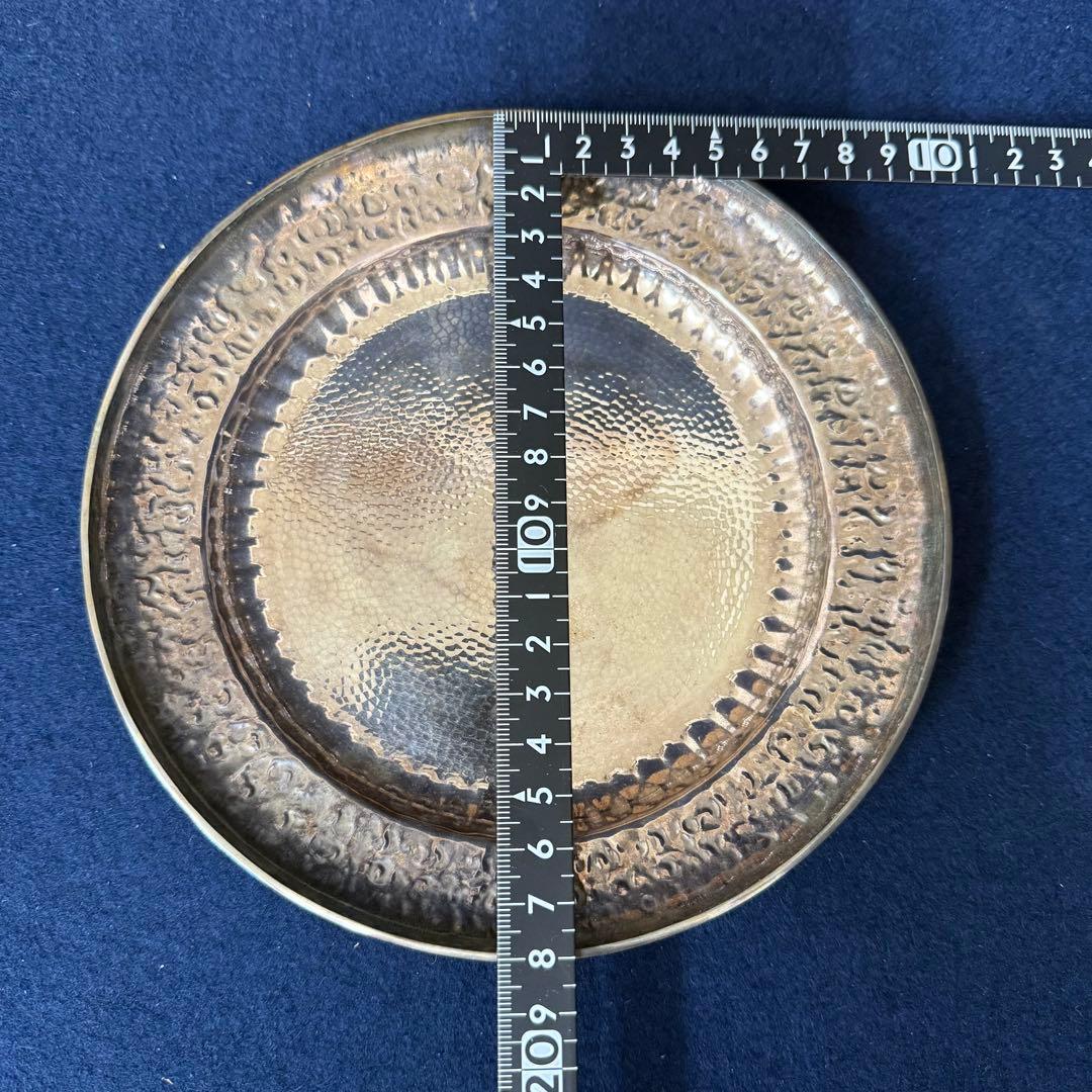 純銀 皿 青海盆 大阪淀屋橋 尚美堂造 149g 共箱