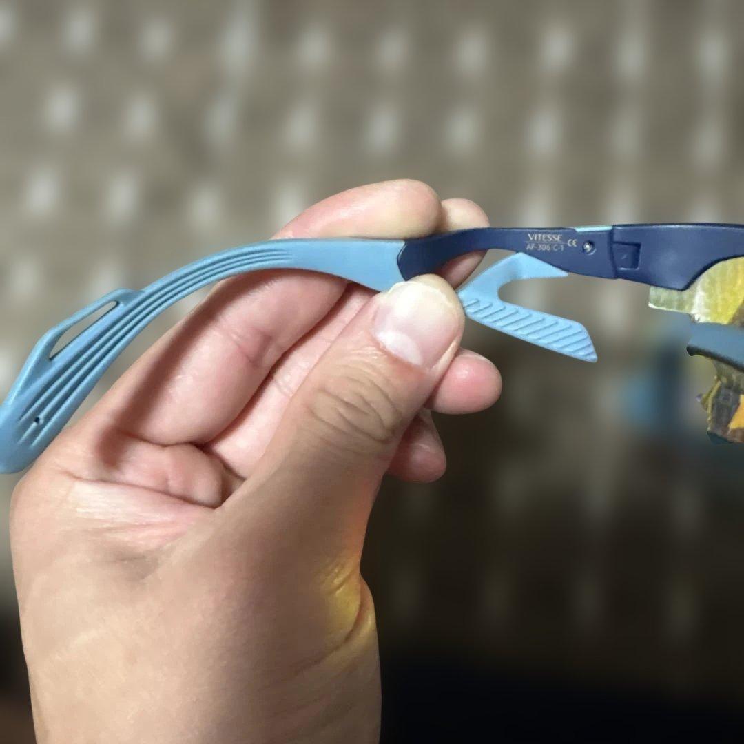 【美品】AirFly（エアフライ） AF-306 ノーズパッドレス 調光レンズ