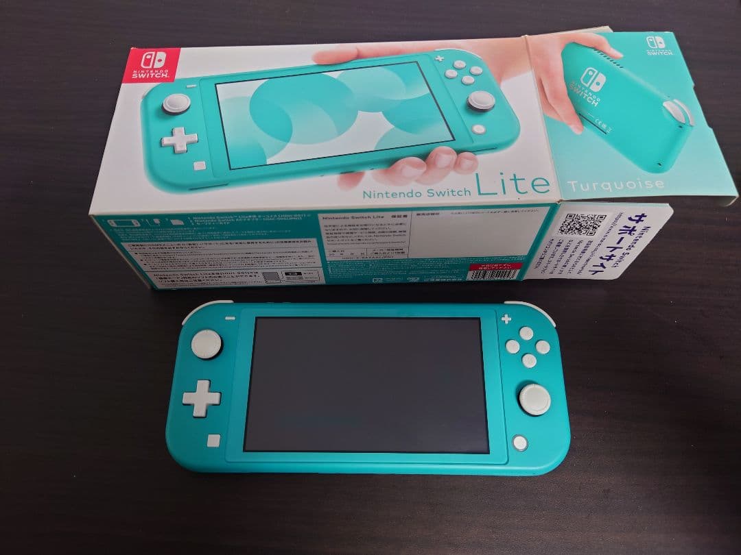 Nintendo Switch Lite ターコイズ 動作確認済み 美品