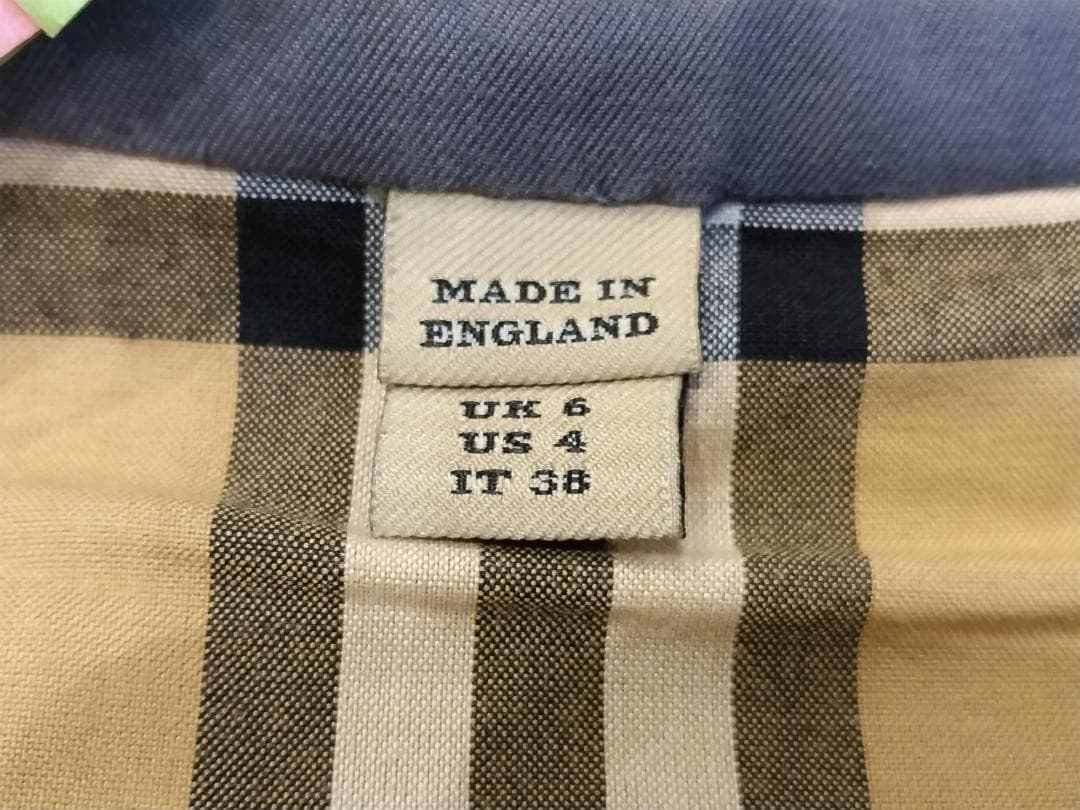 【ma】BURBERRY/【38】ライナー・コートカバー付/グレー系