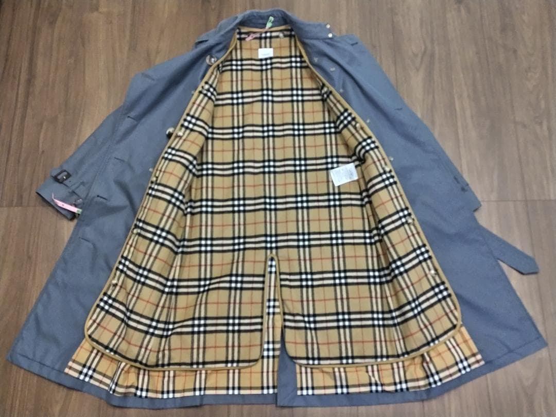 【ma】BURBERRY/【38】ライナー・コートカバー付/グレー系