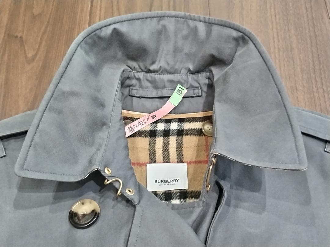 【ma】BURBERRY/【38】ライナー・コートカバー付/グレー系