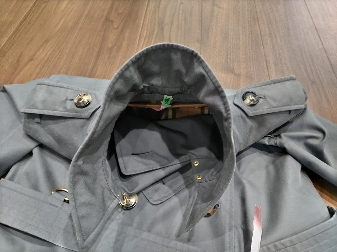 【ma】BURBERRY/【38】ライナー・コートカバー付/グレー系