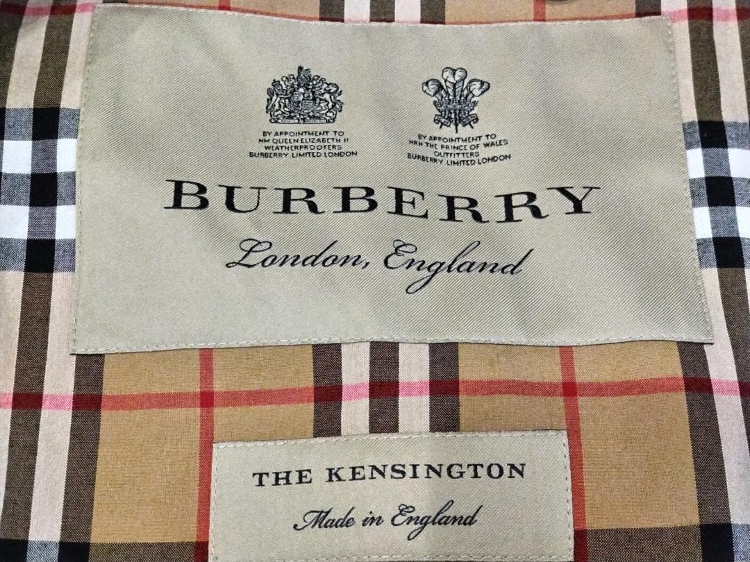 【ma】BURBERRY/【38】ライナー・コートカバー付/グレー系