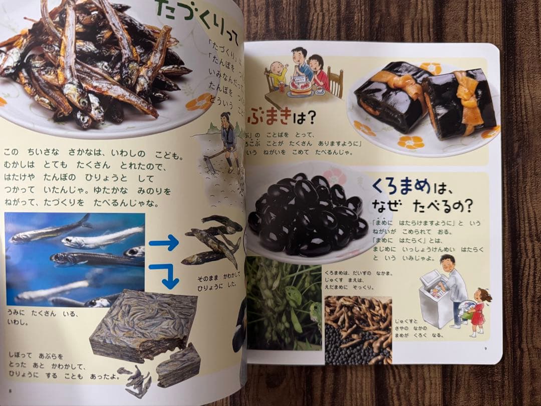 季節の食文化　おせちりょうり　かがくのとも　ワンダーしぜんランド