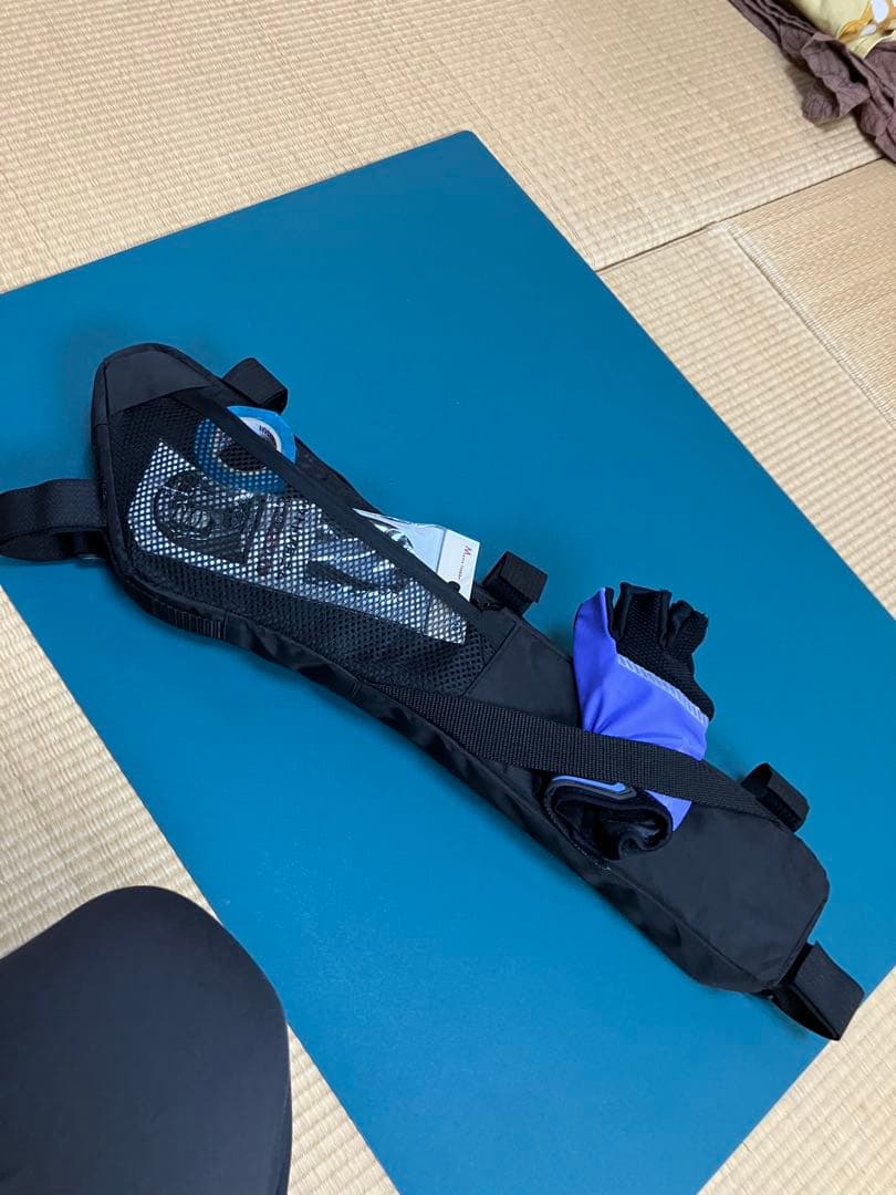 ハンドメイドフレームバッグ　ECO-PAK ブラック　46.5cm