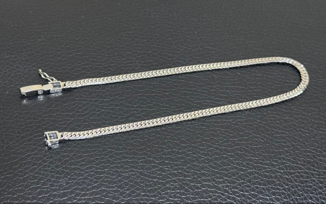 PT850 喜平アンクレット 6面ダブル 23cm 10g