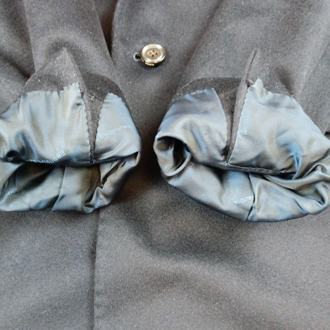 ビューティフルピープル チェスターコート ロロピアーナ カシミヤ混 ネイビー L