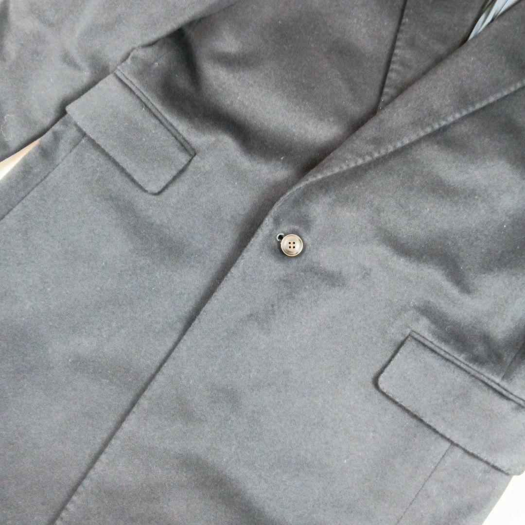 ビューティフルピープル チェスターコート ロロピアーナ カシミヤ混 ネイビー L