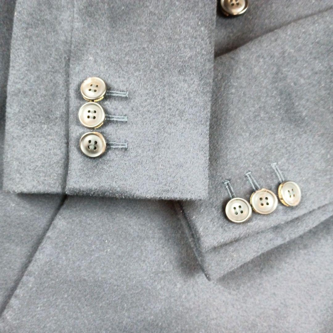 ビューティフルピープル チェスターコート ロロピアーナ カシミヤ混 ネイビー L