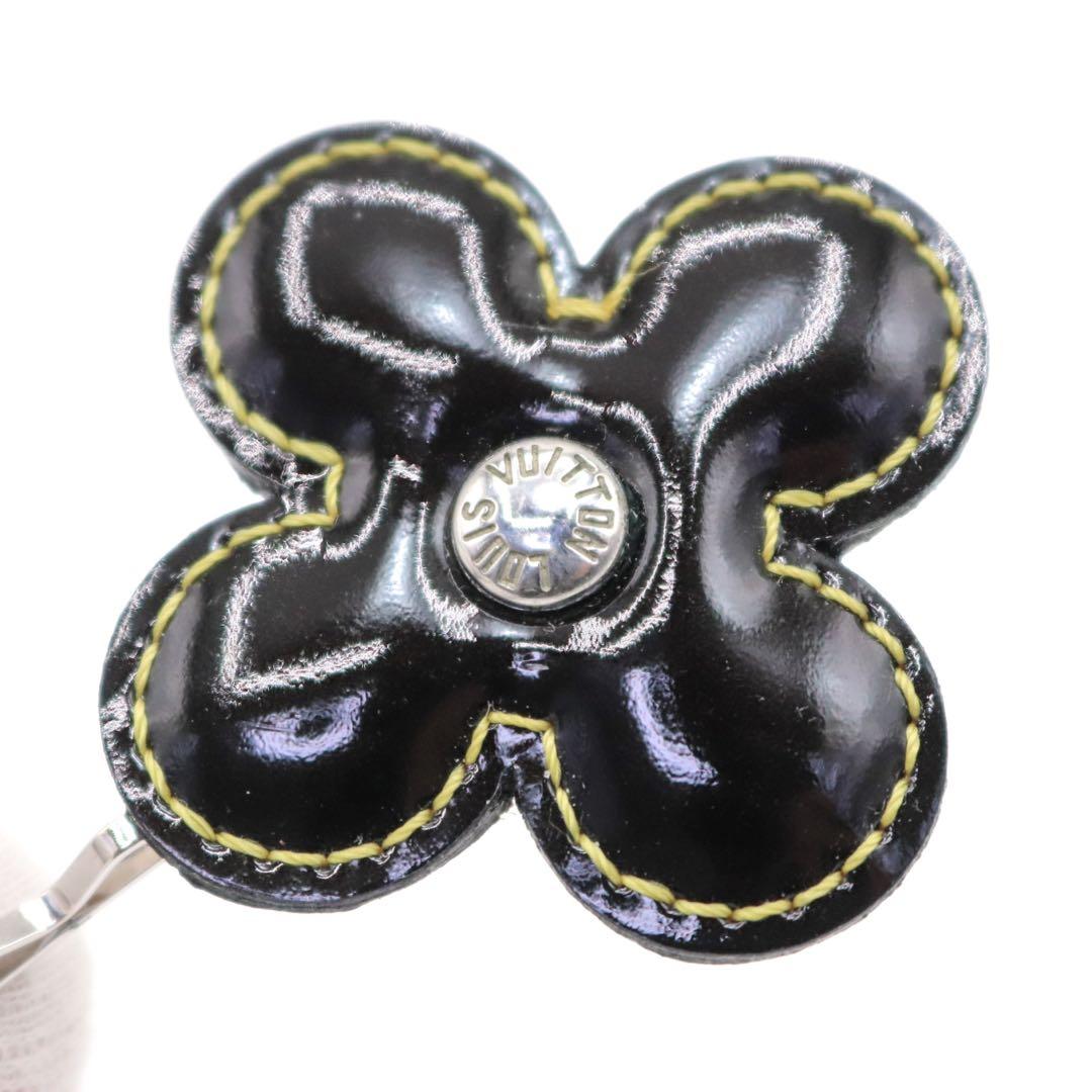 【極美品】ルイヴィトン バレッタ フルール ヴェルニ ヘアピン M92259
