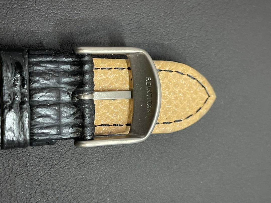 Sinn シャークレザーバンド 20 ブラック