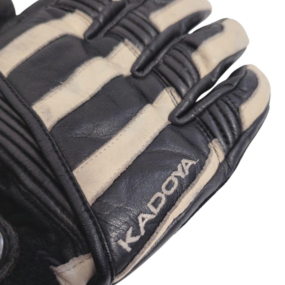 KADOYA カドヤ 本革レザーグローブ LL バイク用