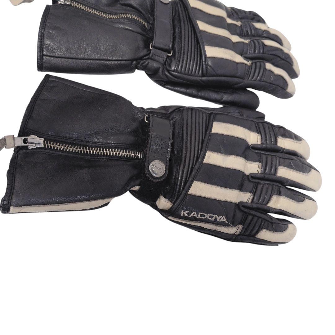 KADOYA カドヤ 本革レザーグローブ LL バイク用
