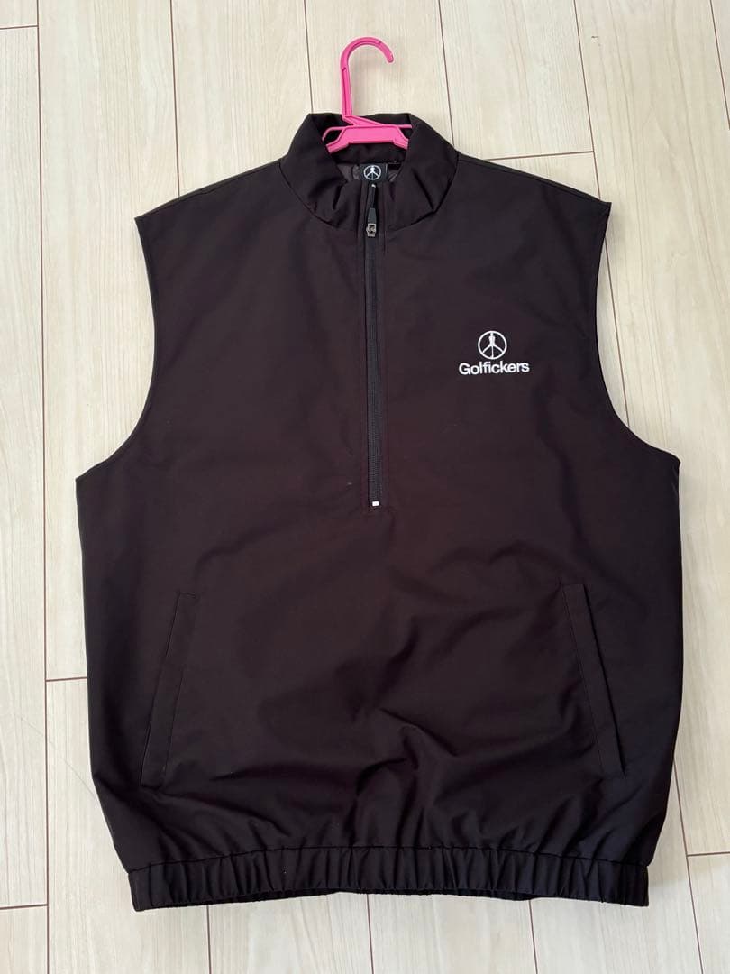 Golfickers ゴルフベスト XL ハーフジップ