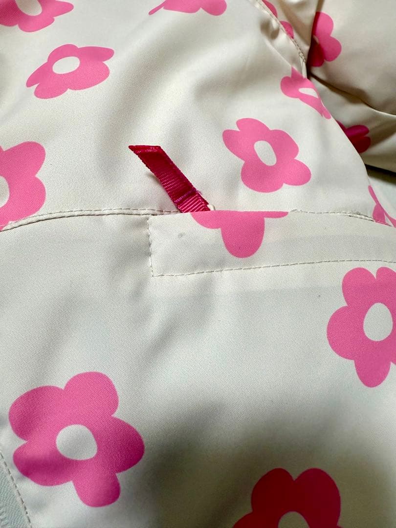 ZARA 花柄 スキーウェア 2-3歳用　上下セット