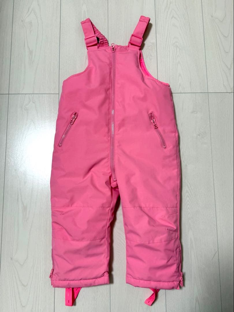 ZARA 花柄 スキーウェア 2-3歳用　上下セット