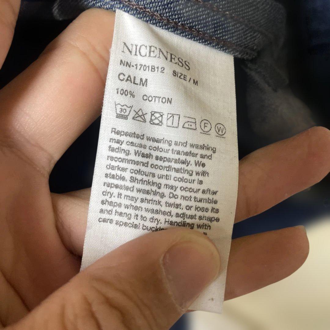 NICENESS デニムジャケット CALM ナイスネス Gジャン