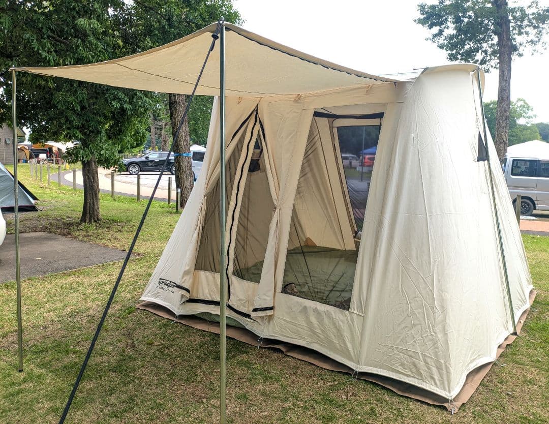 匿名たのメル便☆スプリングバーテント/クラシックジャック100/グランドタープ付