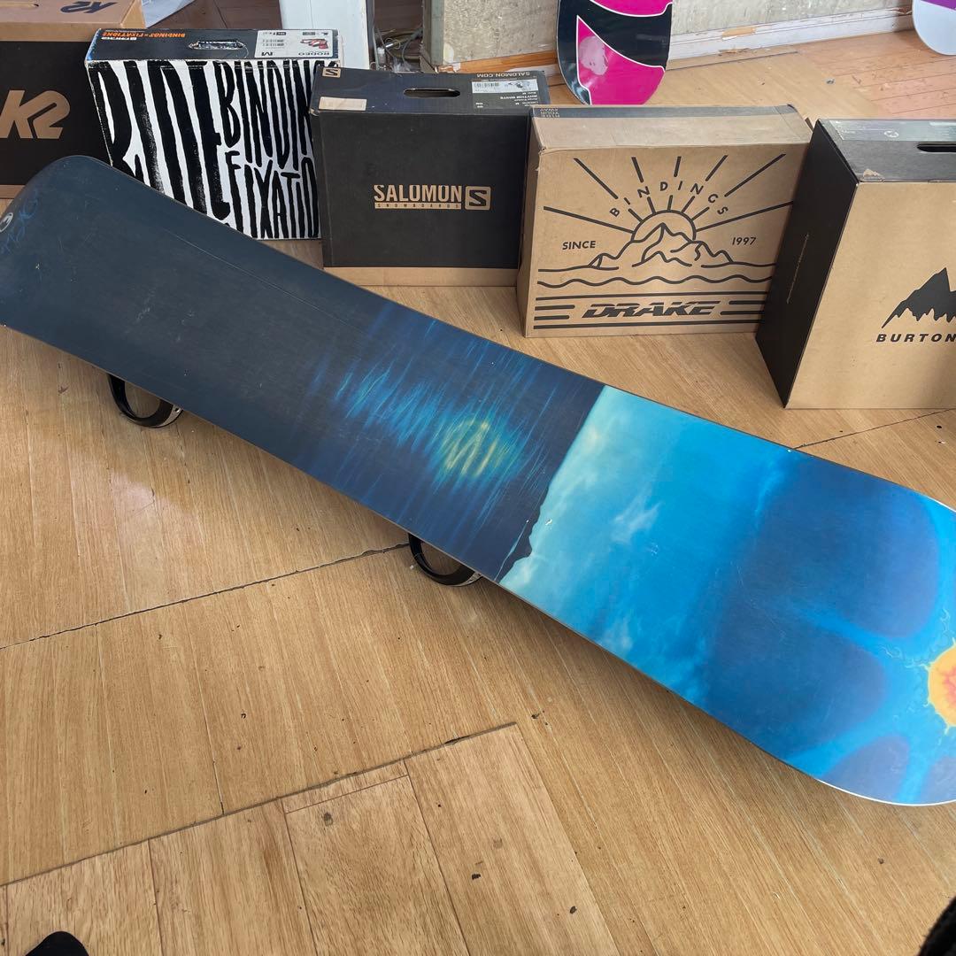 BURTON　バートン　名機MALOLO　バインディング付スノーボードセット