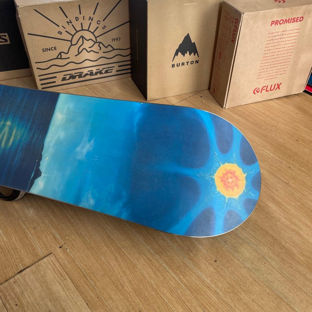 BURTON　バートン　名機MALOLO　バインディング付スノーボードセット