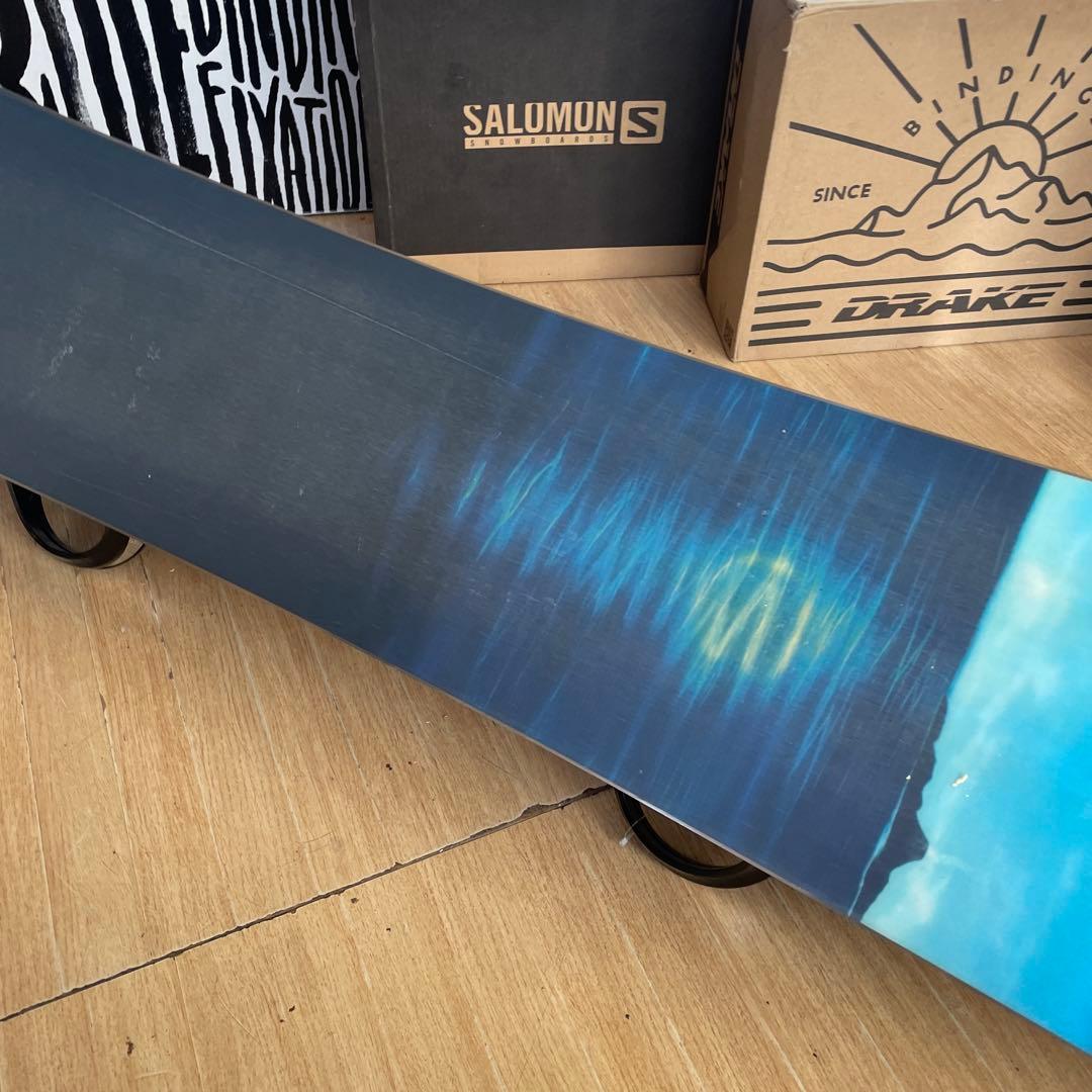 BURTON　バートン　名機MALOLO　バインディング付スノーボードセット