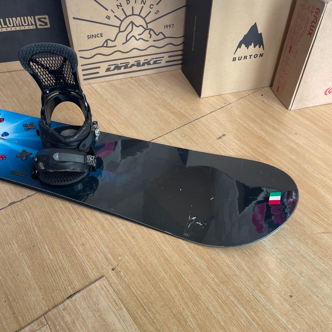 BURTON　バートン　名機MALOLO　バインディング付スノーボードセット