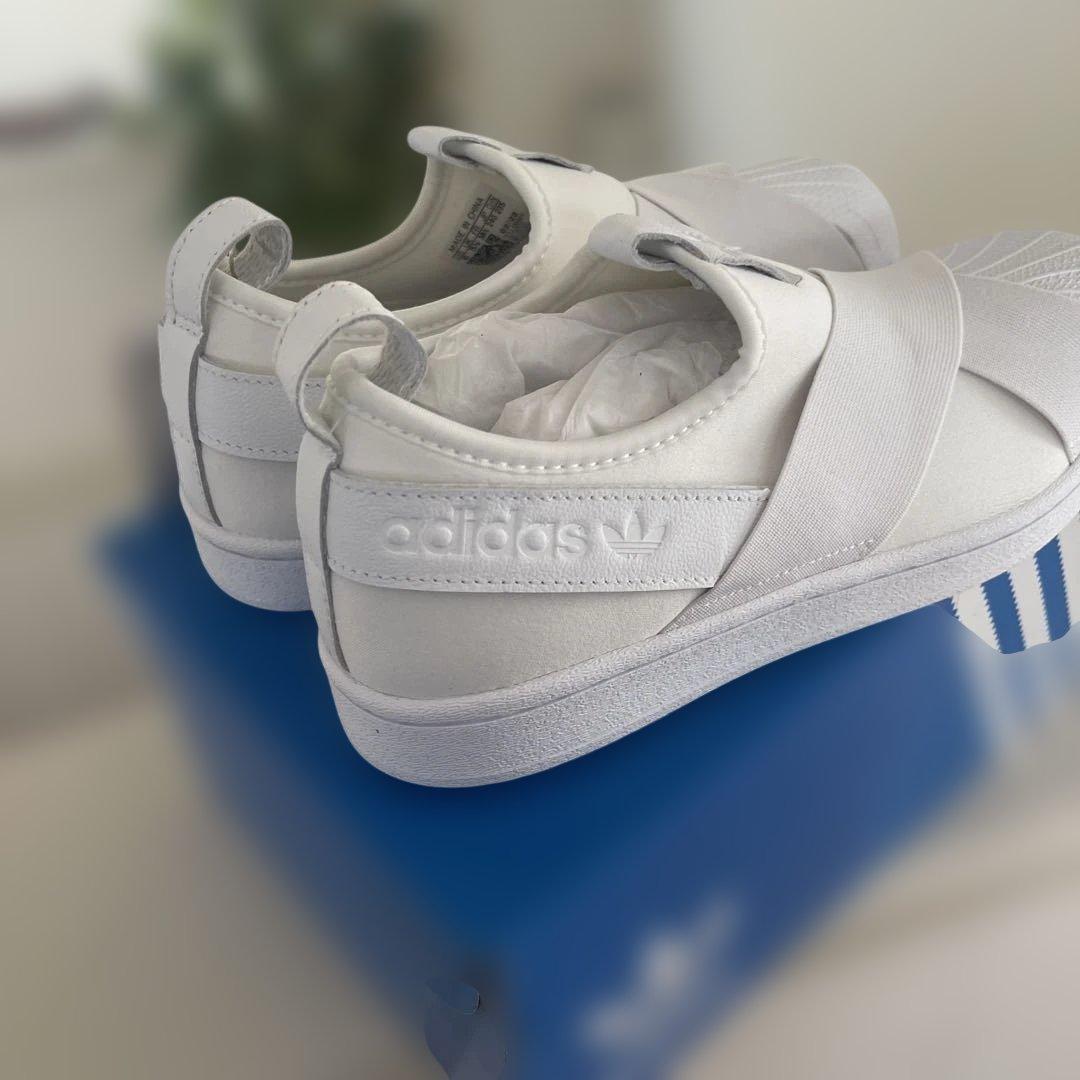 adidas スーパースタースリッポン　24cm 新品