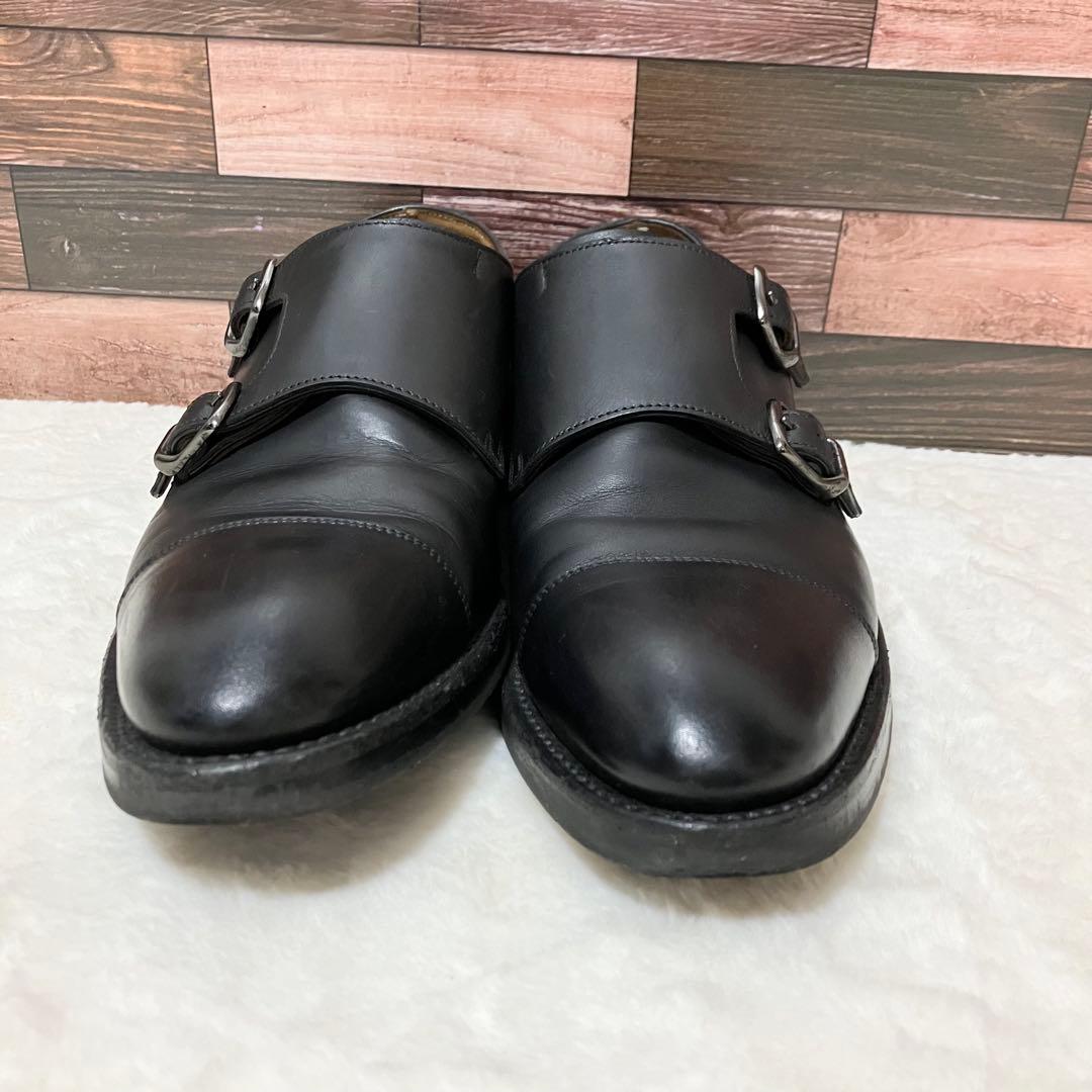 REGAL ゴアテックス 革靴 ダブルモンク26.0 ビジネス シューズ 黒