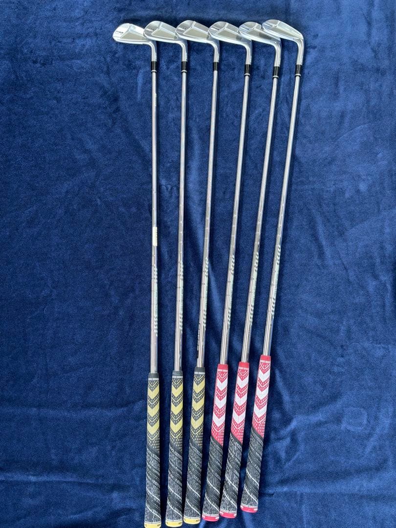 【中古】 プロギア PRGR 01 6S アイアンセット IR 純正特注シャフト