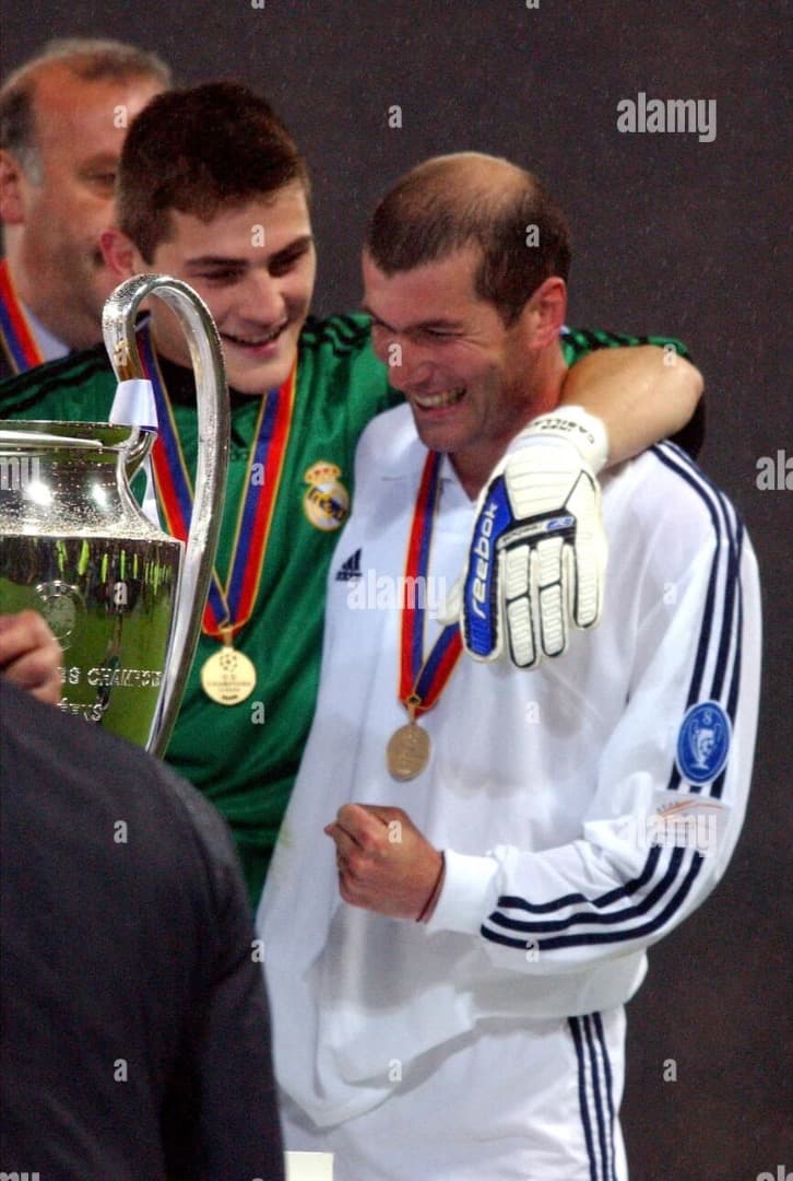 レアルマドリード 01/02 ホーム ユニフォーム #5 ジダン 長袖