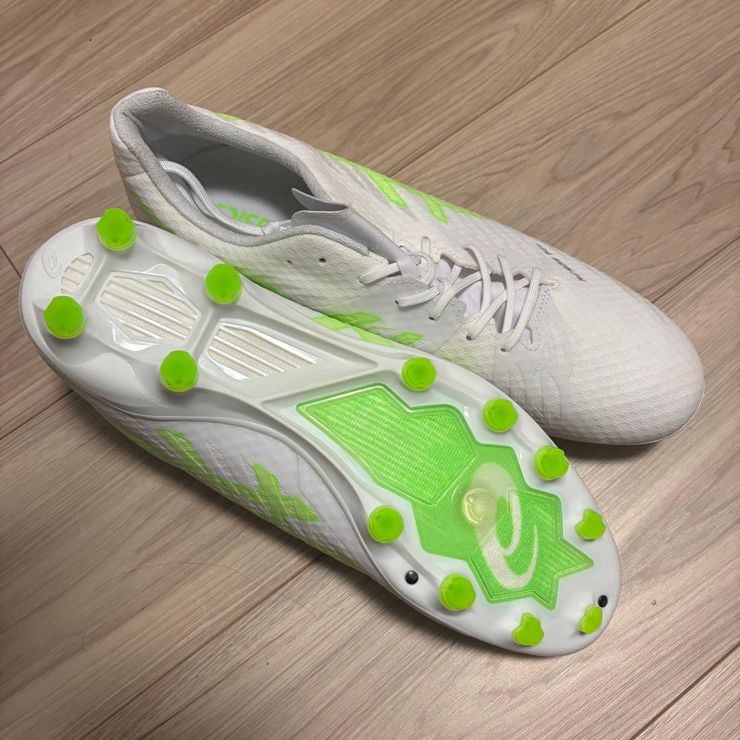 28.0cm アシックス アクロスプロ2 ホワイト×イエロー