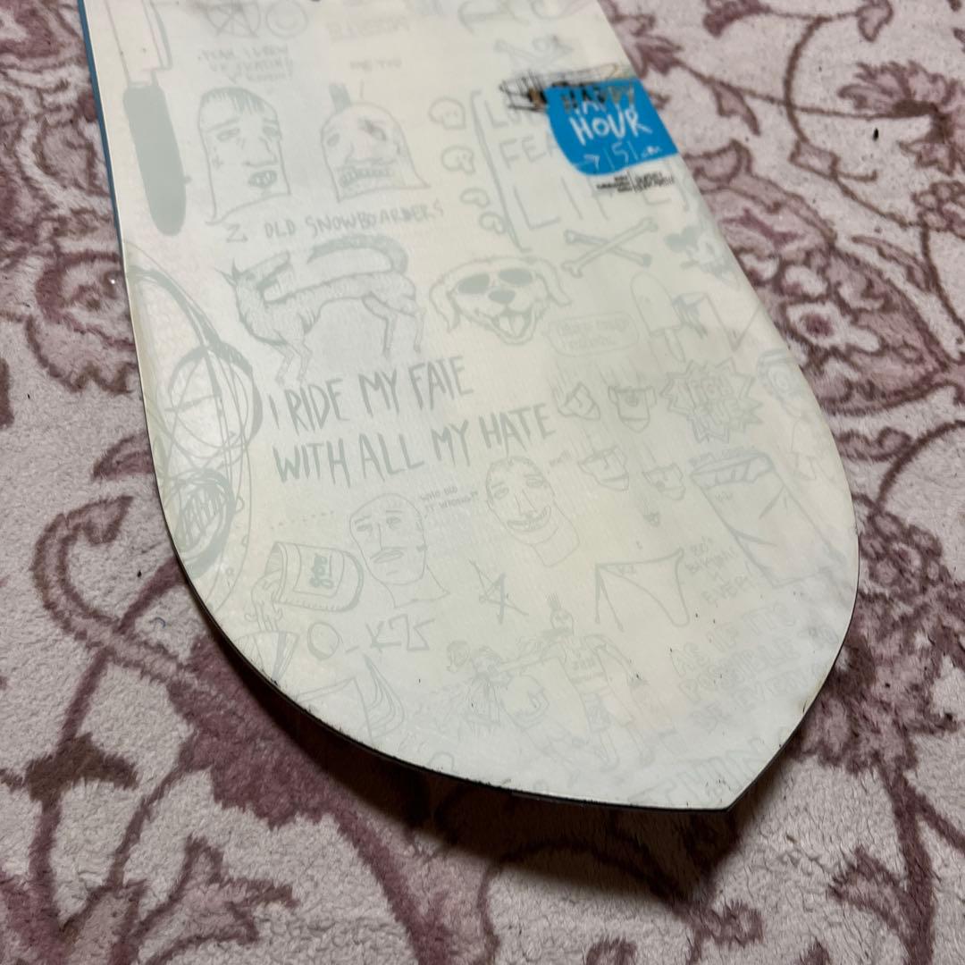 良品 K2 HAPPYHOUR 151 グラトリ ラントリ カービング パウダー