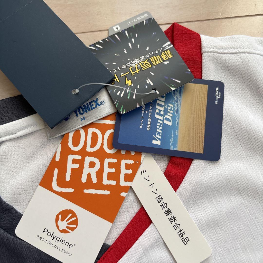 YONEX Mサイズ バドミントン　ゲームシャツ 日本代表モデル