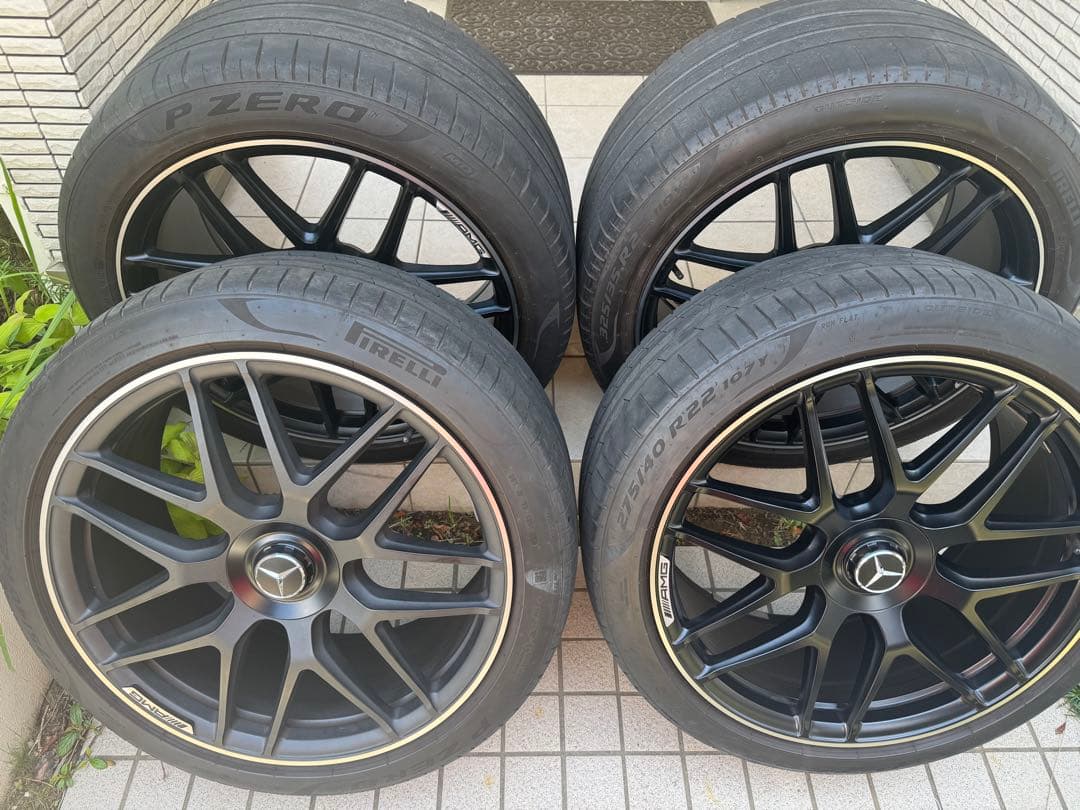 ベンツAMG GLE 63 W167　２２インチ ホイールのみ