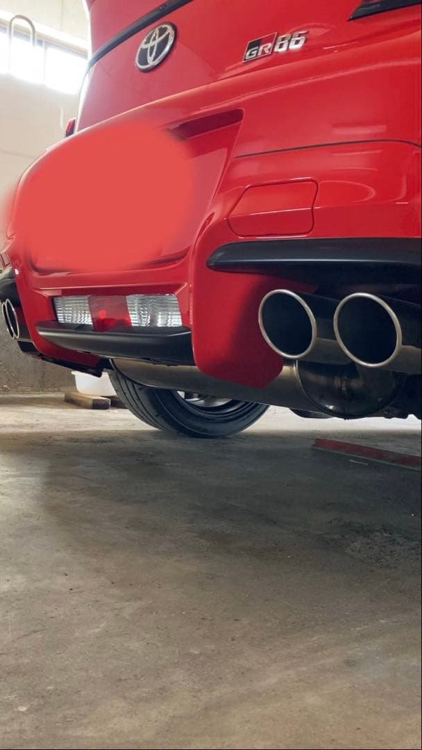 GR86 TRDマフラー本体 4本出し　車検対応　近郊なら手渡しでも可能
