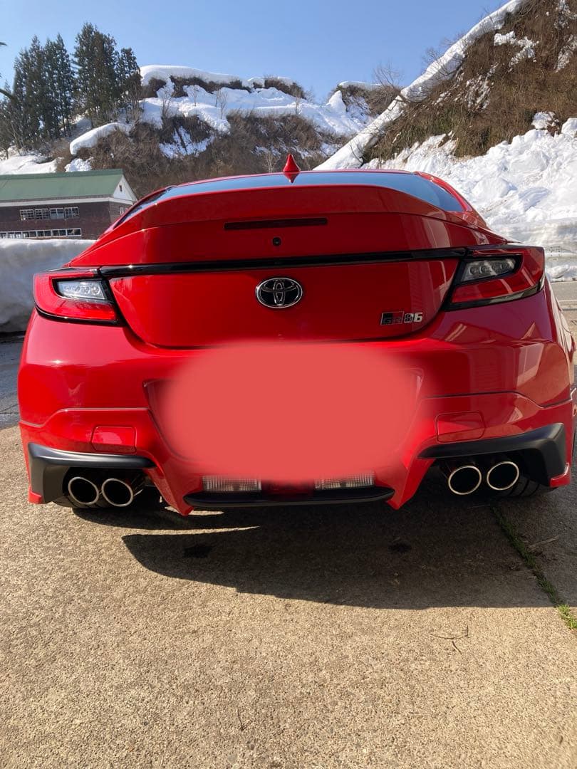 GR86 TRDマフラー本体 4本出し　車検対応　近郊なら手渡しでも可能